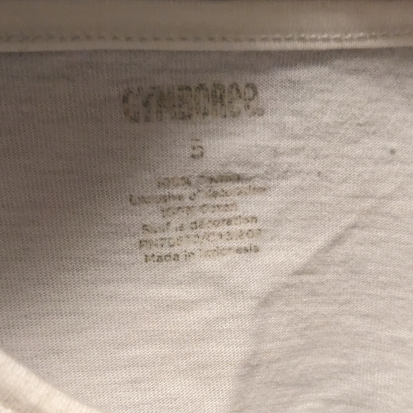 Gymbore, girls 5, Longsleve with Red Bow - Picture 2 of 3